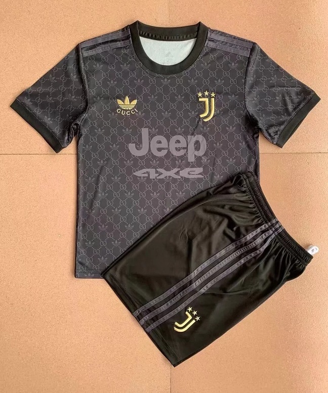 Kids-Juventus 22/23 Concept Soccer Jersey